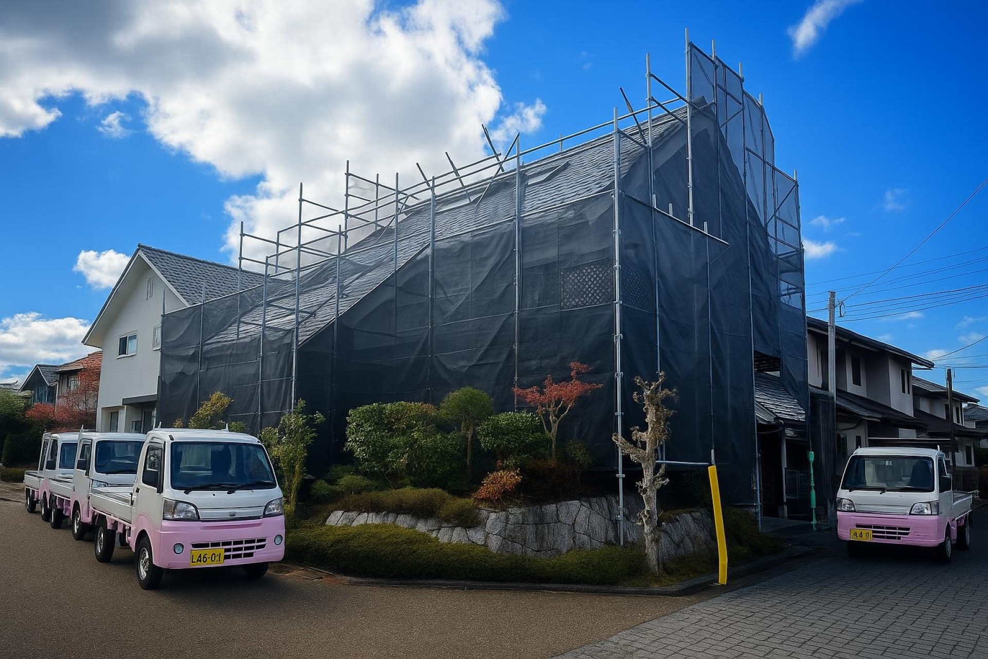戸建ての塗装 | 兵庫県丹波篠山市の外壁塗装なら有限会社あいかん