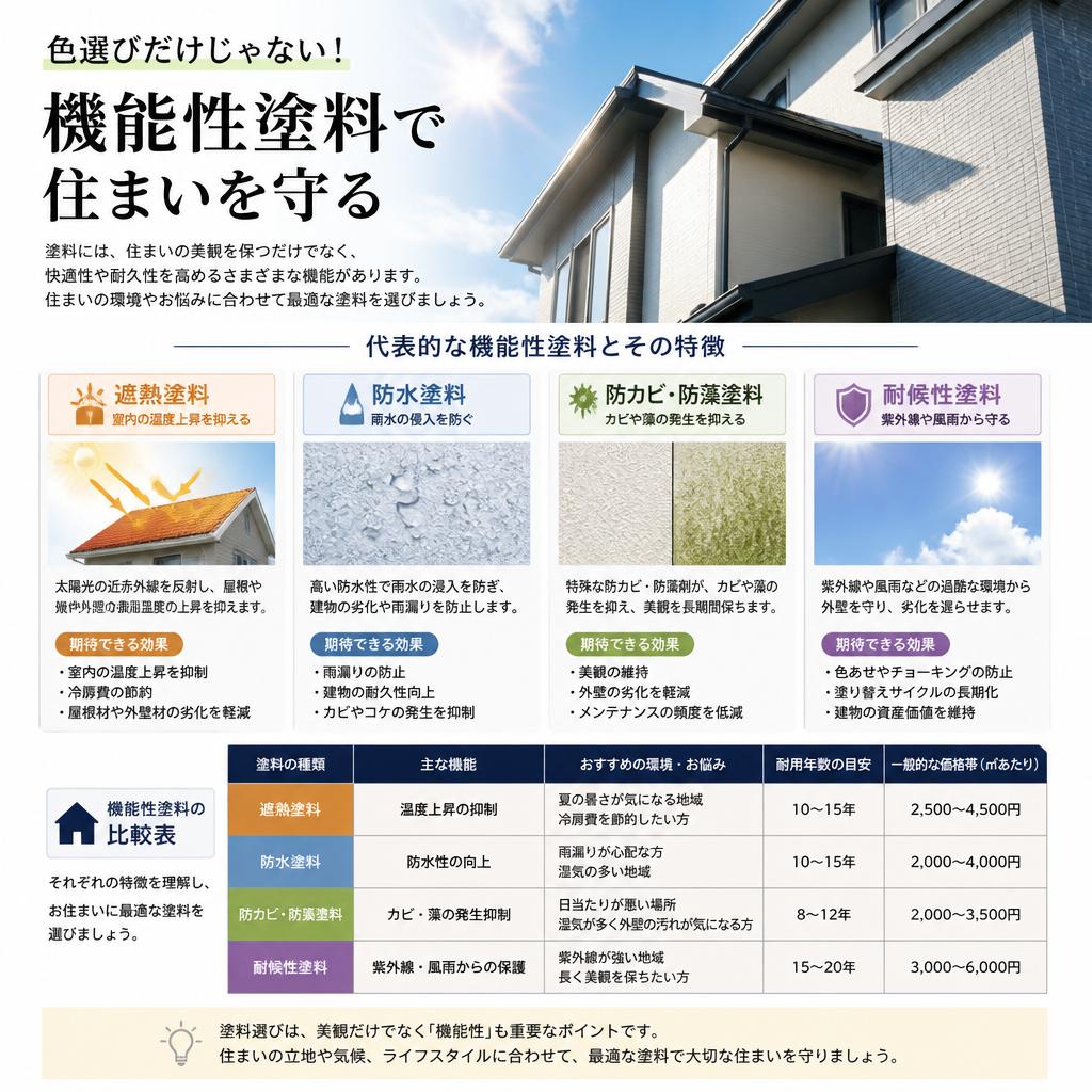 機能性塗装の魅力